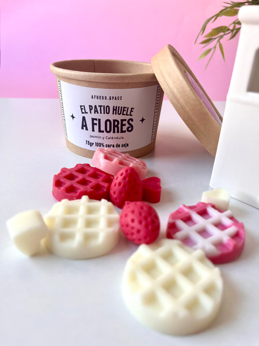 Jazmín y caléndula