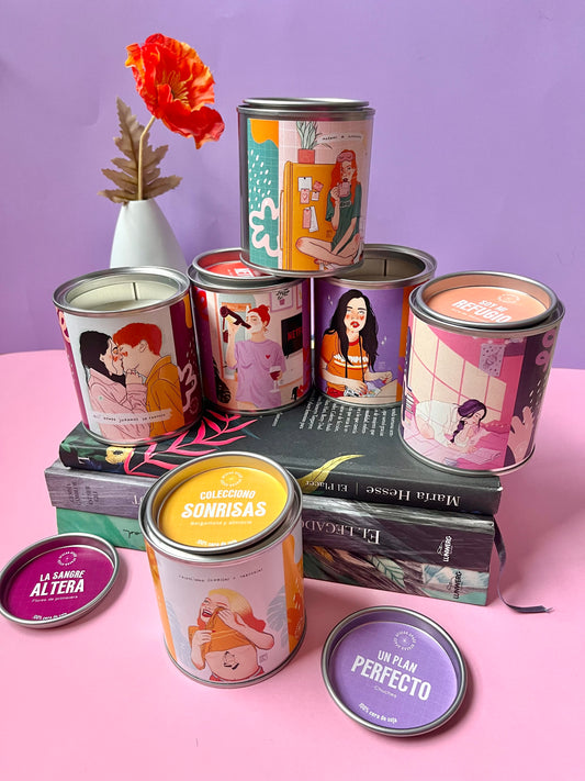 Pack 6 velas Primavera