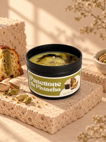 Panettone de Pistacho
