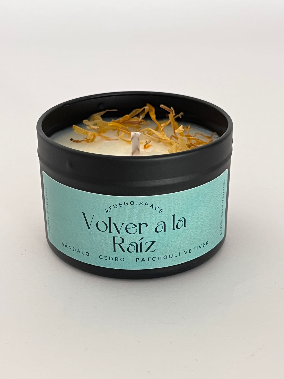 Vela Raíz - sándalo, cedro y patchouli