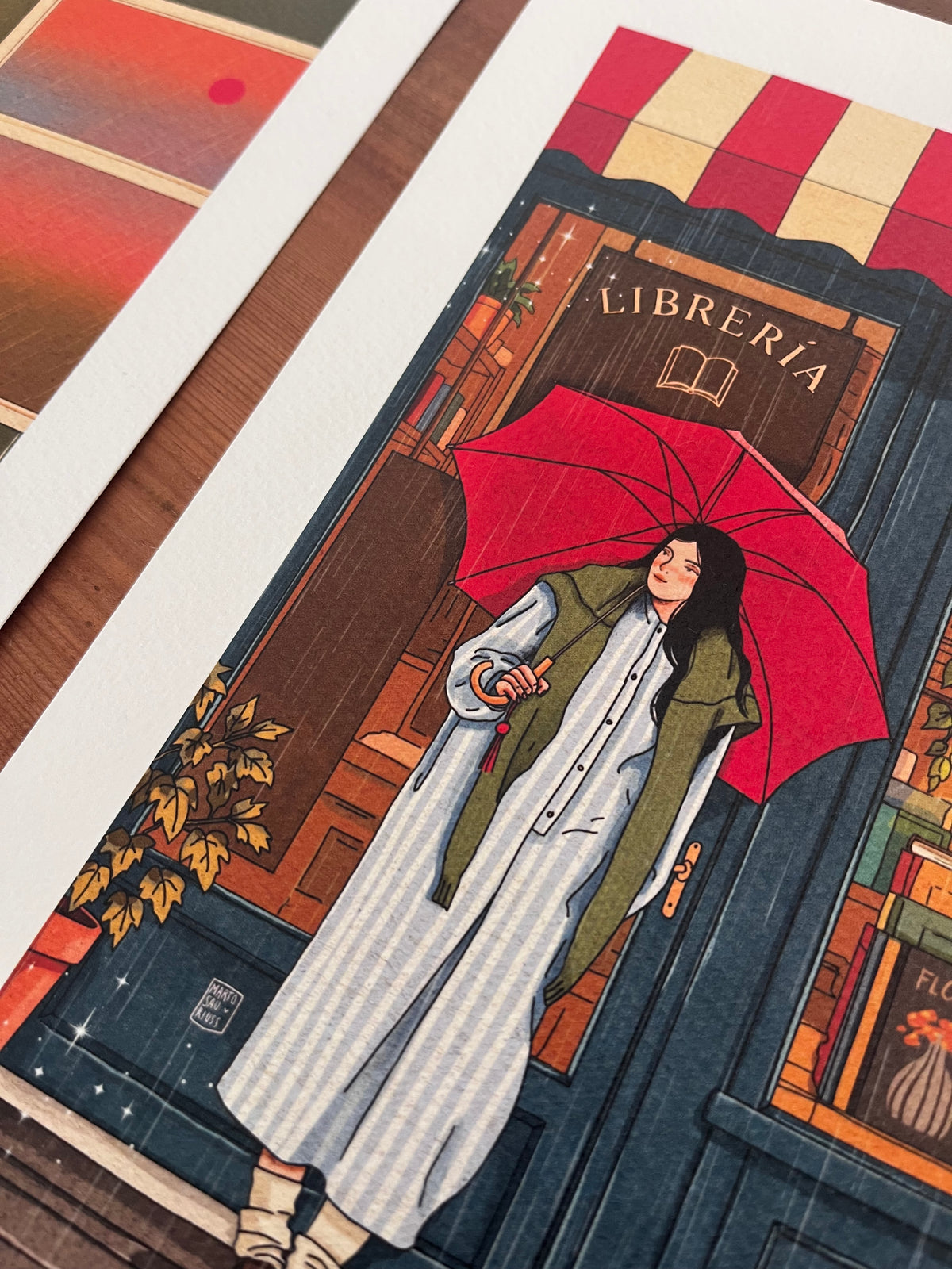 Lluvia de otoño Print